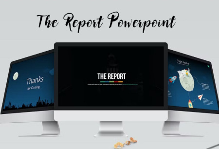 قالب آماده پاورپوینت برای ارائه گزارش عملکرد