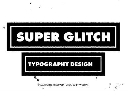 دانلود پروژه افتر افکت پک تایپوگرافی گلیچ Glitch Typography