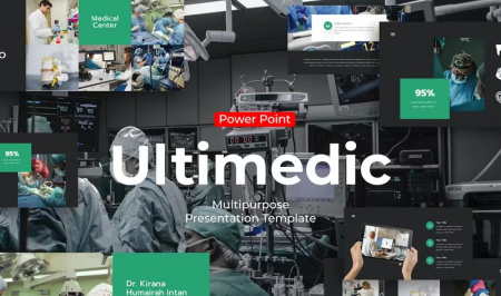 قالب پاورپوینت Ultimedic