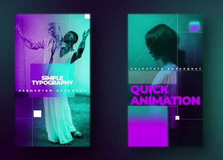 دانلود پروژه افتر افکت استوری های اینستاگرام انتزاعی