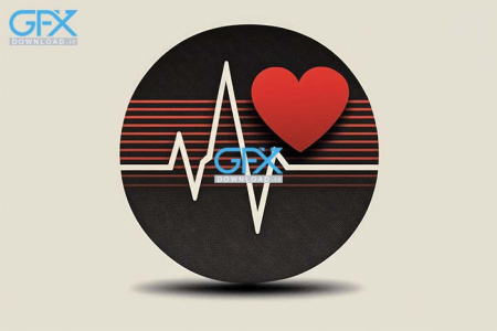 عکس ضربان قلب برای پروفایل