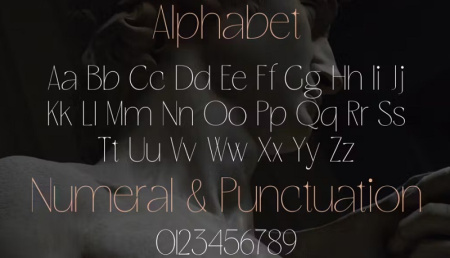 فونت نازک انگلیسی Bepholar