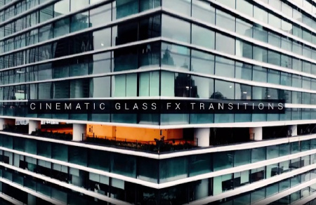 دانلود مجموعه ترانزیشن شیشه ای پریمیر Cinematic Glass