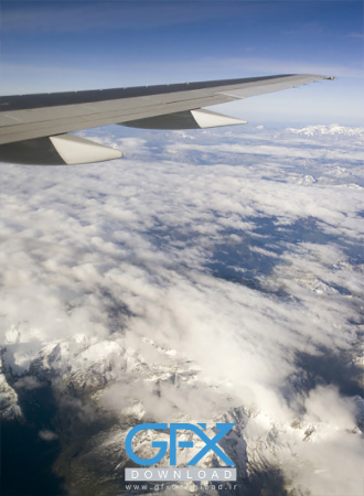 عکس ابر از هواپیما