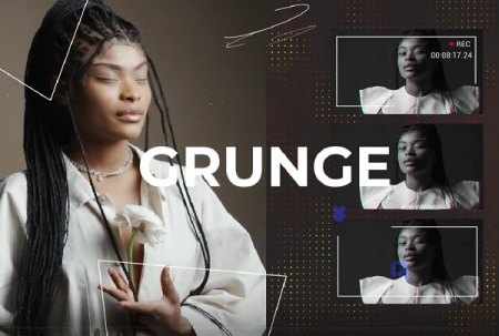 پروژه آماده پریمیر معرفی فیلم گرانجی Grunge Opener
