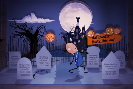 پروژه افتر افکت ترسناک هالووین Halloween Scary Popup Book