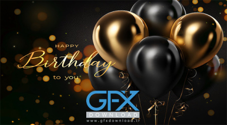 بک گراند تولدت مبارک