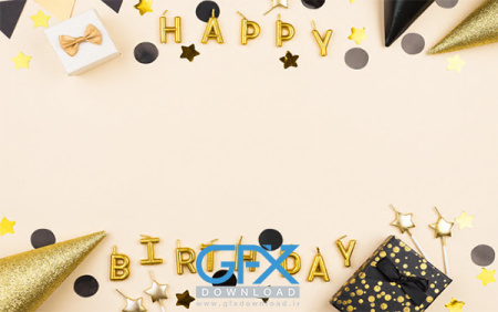 عکس بک گراند تولدت مبارک