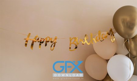 دانلود بک گراند تولدت مبارک