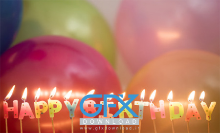 بک گراند تولد با کیفیت بالا