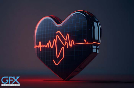 عکس ضربان قلب عاشقانه