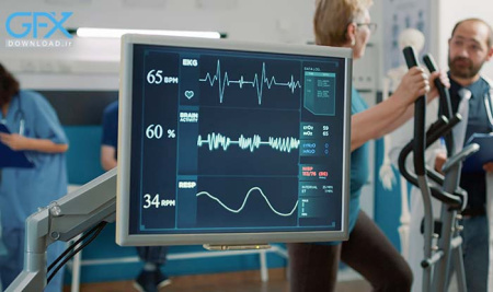 عکس مانیتور ضربان قلب