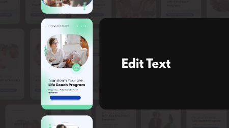 دانلود پروژه افتر افکت اینستاگرام Social Media Reels Life Coach