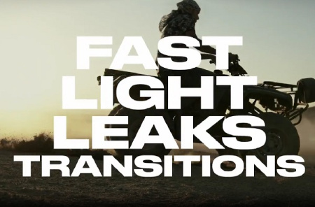 10 ترانزیشن پریمیر با افکت نوری Fast Light Leaks