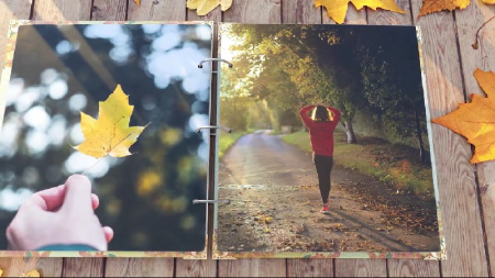 دانلود پروژه اسلایدشو افتر افکت پاییزی Magic Autumn Slideshow