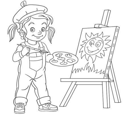 نقاشی های کودکان لایه باز