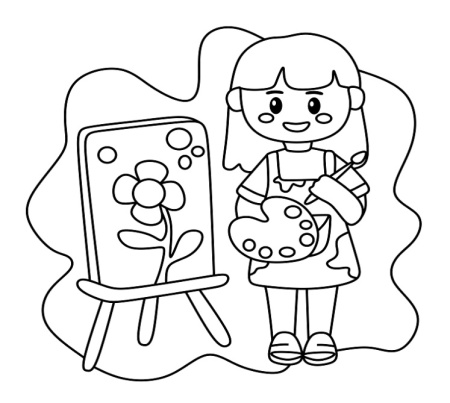 دانلود نقاشی های کودکان لایه باز