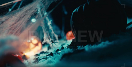 فوتیج نورپردازی کدو تنبل هالووین Halloween Pumpkin Lighting