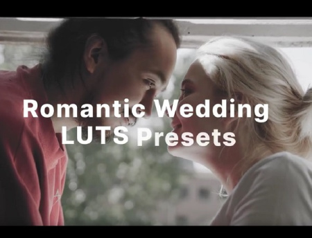 دانلود پریست پریمیر تنظیم رنگ عروسی Romantic Wedding LUTS