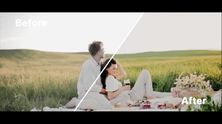 پریست آماده پریمیر تنظیم رنگ مخصوص عروسی Romantic Wedding LUTS