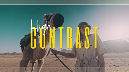 پریست پریمیر درجه بندی رنگ شنی Sand Storm LUTs