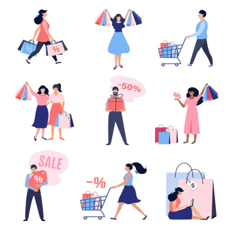 دانلود وکتور خرید اینترنتی