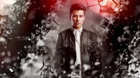 پروژه افتر افکت اسلایدشو لوکس با کریستال های نقره ای Silver