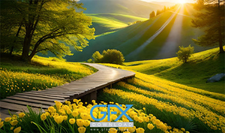 عکس طبیعت بهاری برای پروفایل