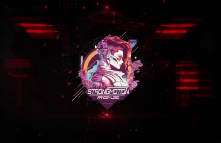 پروژه افتر افکت لوگو سایبری سنگی Stone Cyber Serious Logo