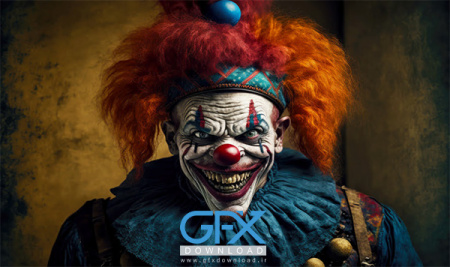 عکس دلقک وحشتناک