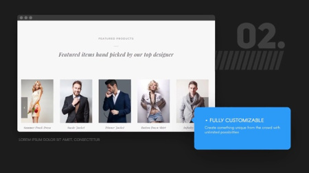 دانلود پروژه افتر افکت اسلایدشو تبلیغاتی وب سایت WebSlides