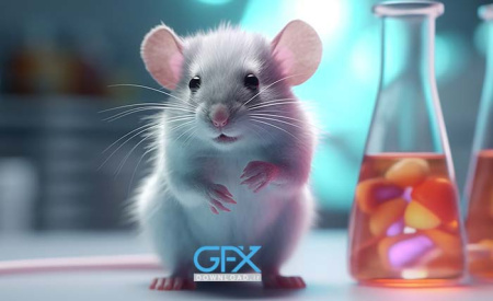 عکس موش آزمایشگاهی