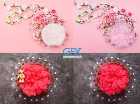 خرید بک گراند عکس نوزاد دخترانه