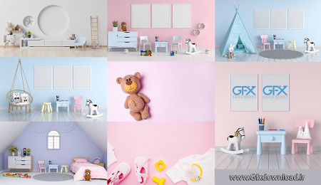 خرید بک گراند عکس کودک پسرانه و دخترانه