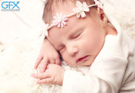 دانلود عکس نوزاد زیبا