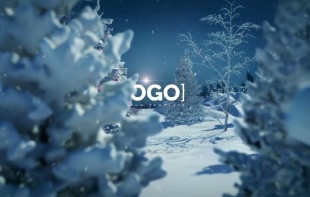 پروژه آماده افتر افکت لوگو موشن کریسمس Christmas Logo