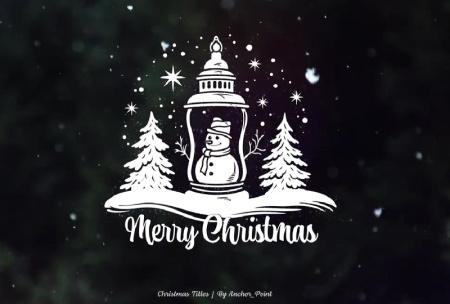دانلود پروژه افتر افکت 6 تایتل کریسمس Christmas Titles