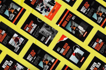 پروژه افتر افکت ریل اینستاگرام Dooley Hypebeast Reels