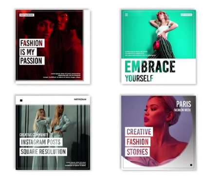دانلود پروژه پریمیر تیزر تبلیغاتی مد Fashion Adverts