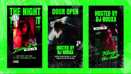 پروژه آماده افتر افکت استوری فشن Rumble Fashion Stories