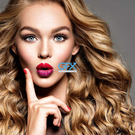 عکس فشن دختر زیبا در حالت سورپرایز تعجب