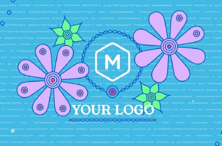 پروژه افتر افکت اینترو با گل های زیبا Floral Shapes Opener