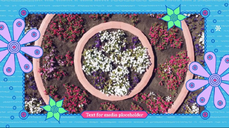 پروژه افتر افکت اینترو با گل Floral Shapes Opener