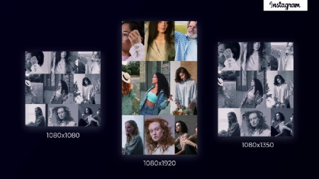 پروژه افتر افکت تیزر تبلیغاتی پیج اینستاگرام Instagram Promo Opener