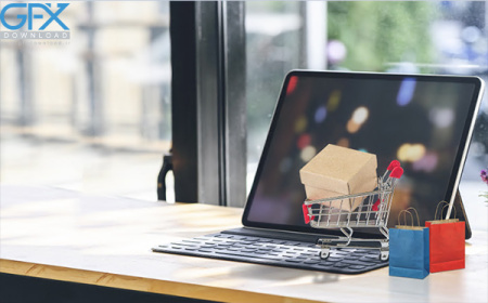 عکس لپ تاپ برای پس زمینه