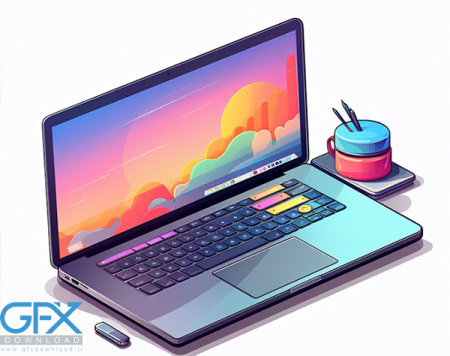 عکس لپ تاپ دخترانه