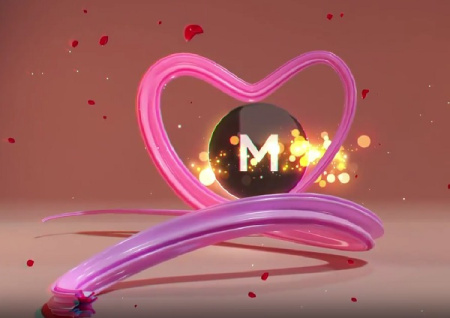 پروژه افتر افکت نمایش لوگوی دوست داشتنی My Lovely Logo