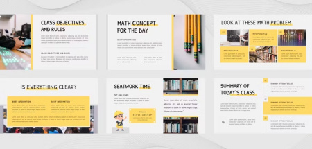 قالب پاورپوینت ریاضی جدید