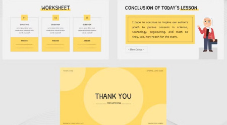 قالب پاورپوینت ریاضیات