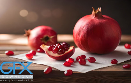 عکس انار پاییزی برای پروفایل